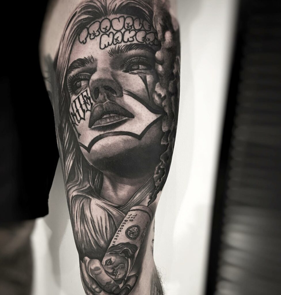 Tattoo paysa woman chicanos